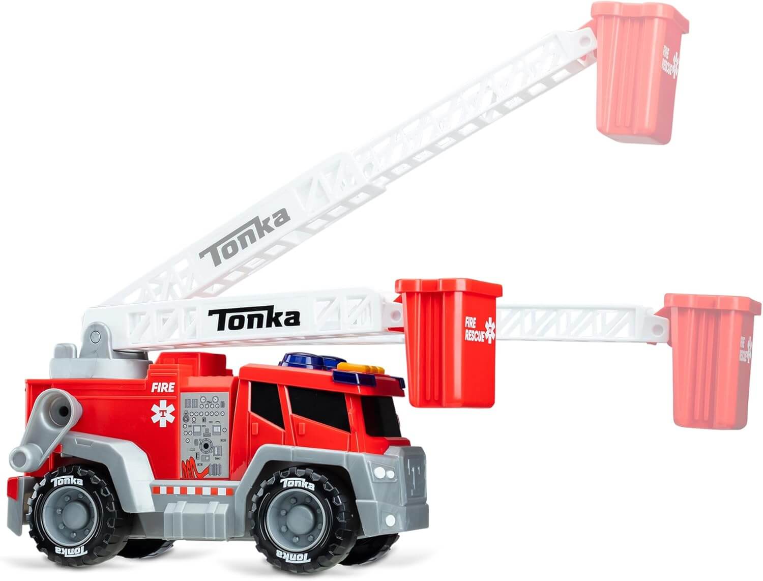 Tonka, Crank and Haul Fire Truck-3